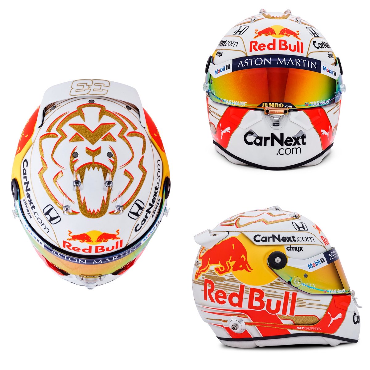 マックス・フェルスタッペン 2020年 F1ヘルメット / レッドブル・ホンダ
