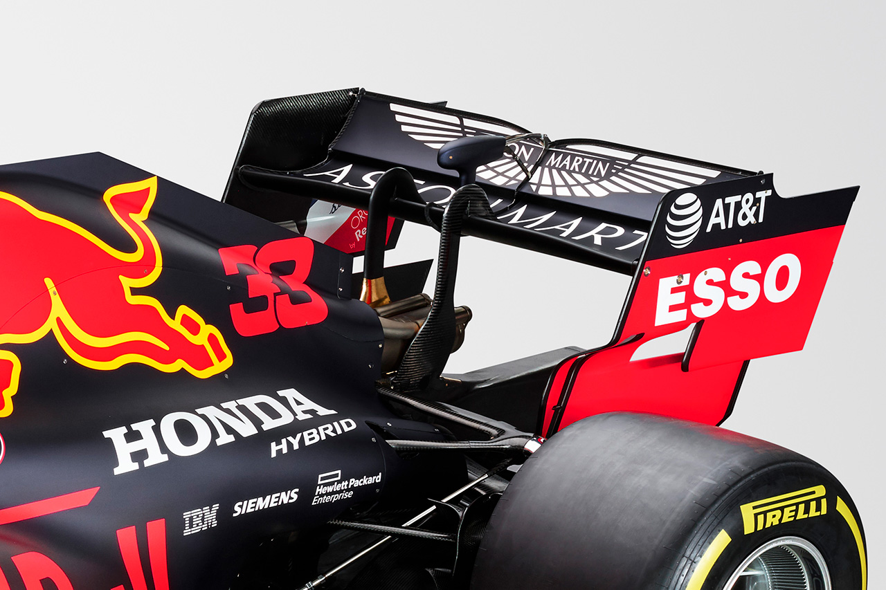 レッドブル・ホンダ RB16 リアウイング