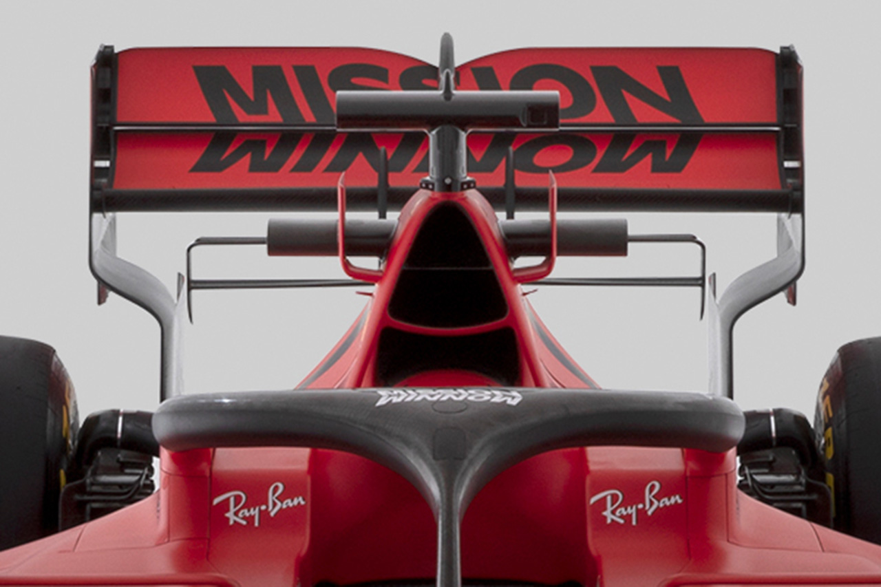 フェラーリ SF1000 エアボックスウイング