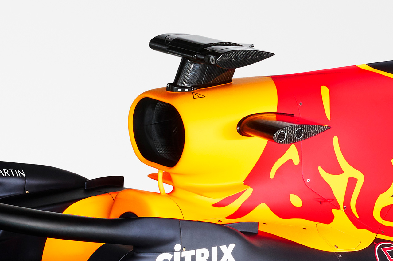 レッドブル・ホンダ RB16 エアボックスウイング