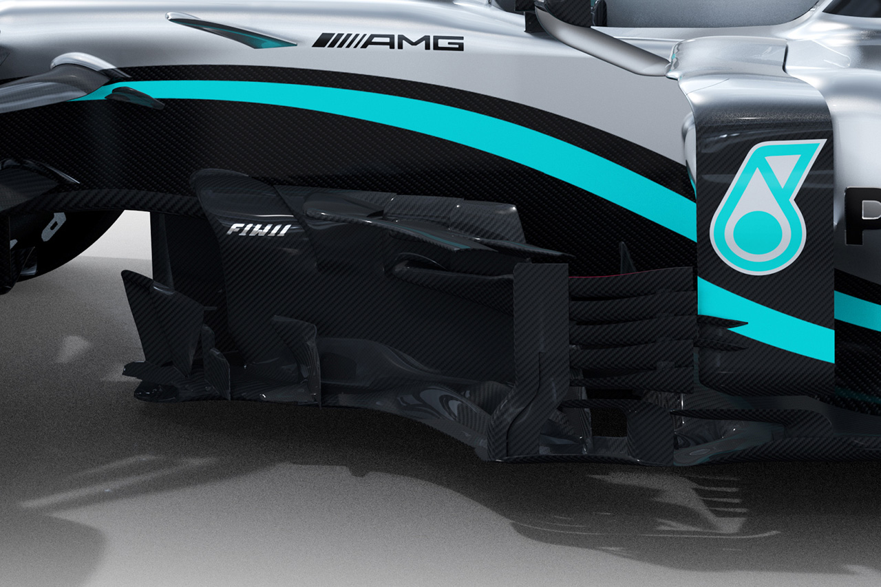 メルセデスAMG F1 W11 ⑦