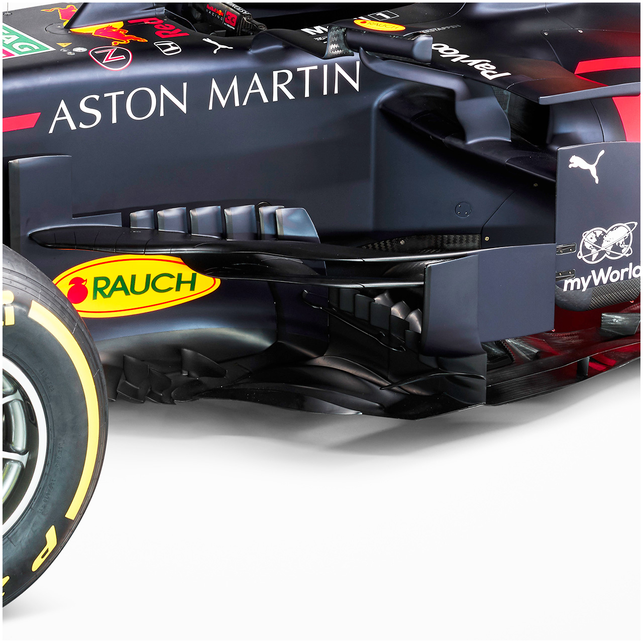 レッドブル・ホンダ RB16:ブーメランベーン / 2020年F1マシン解説