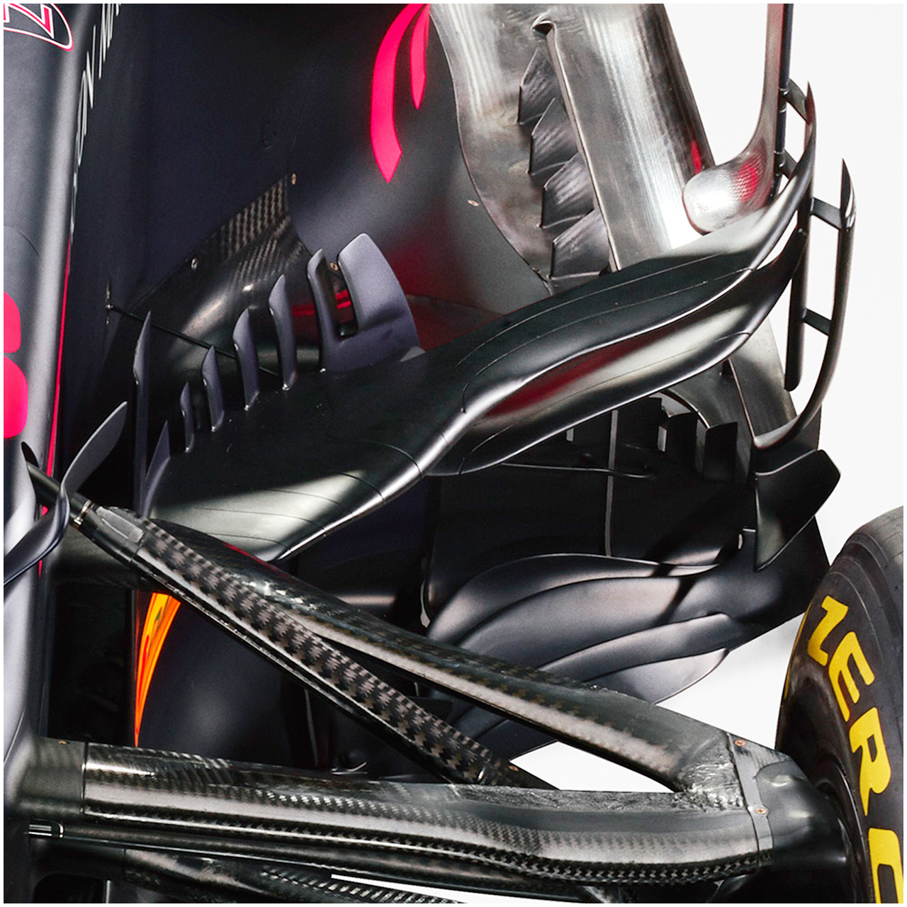 レッドブル・ホンダ RB16:バージボード2 / 2020年F1マシン解説