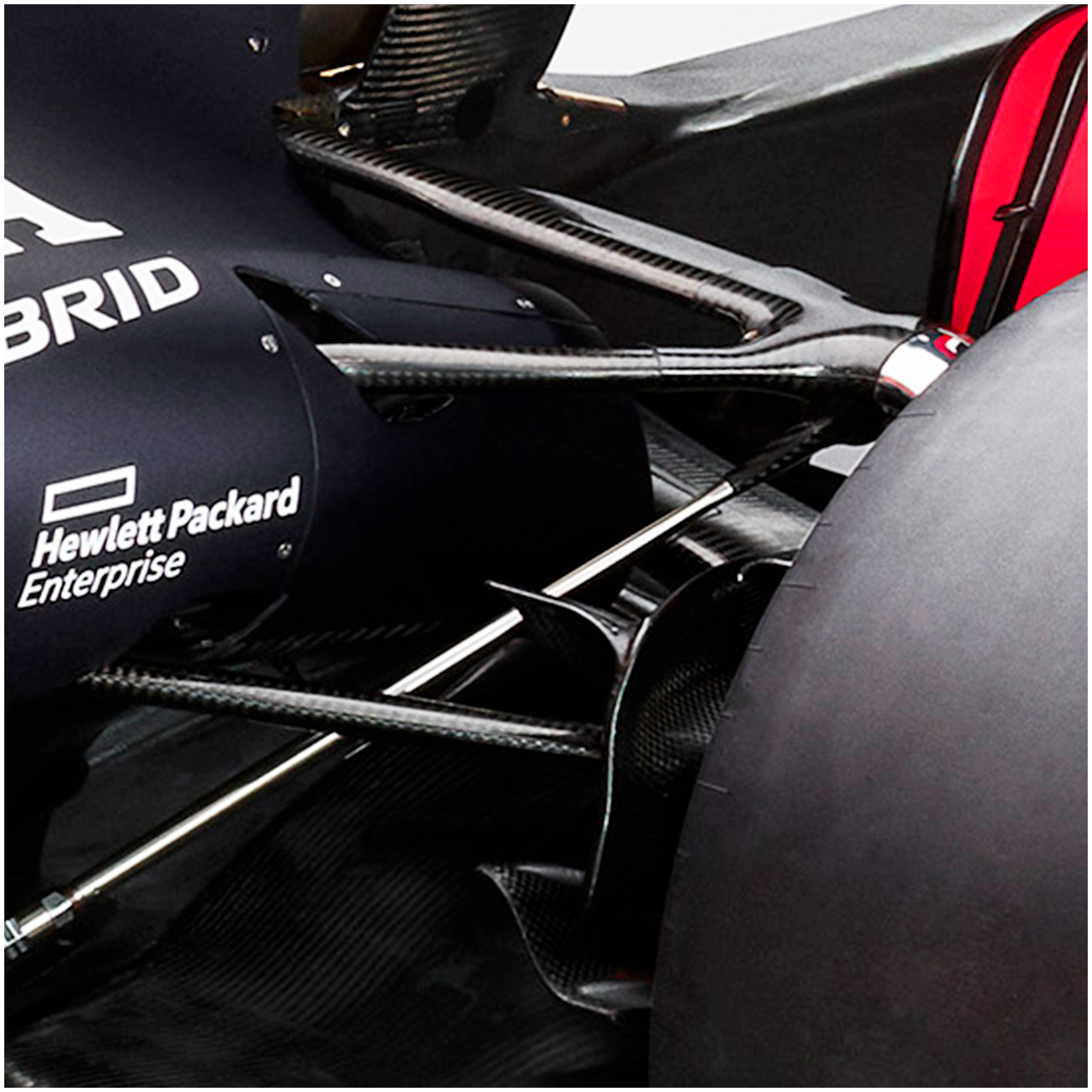 レッドブル・ホンダ RB16:リアサスペンション / 2020年F1マシン解説
