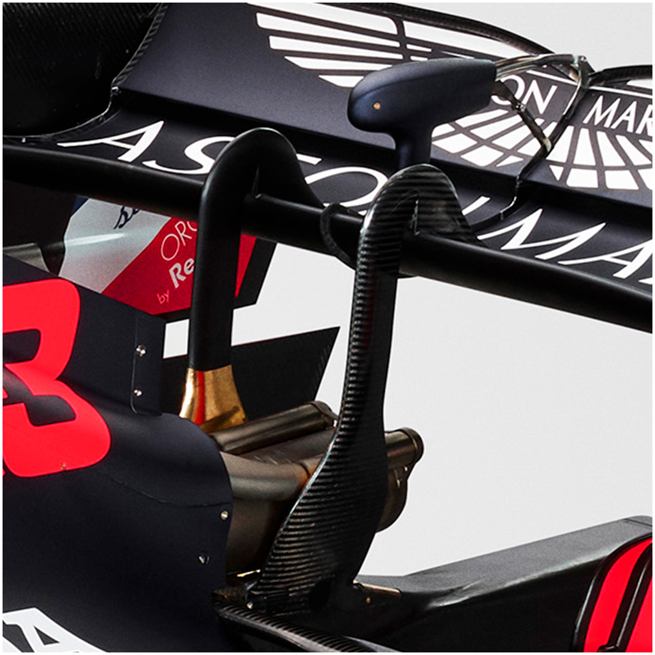 レッドブル・ホンダ RB16:リアウイング / 2020年F1マシン解説