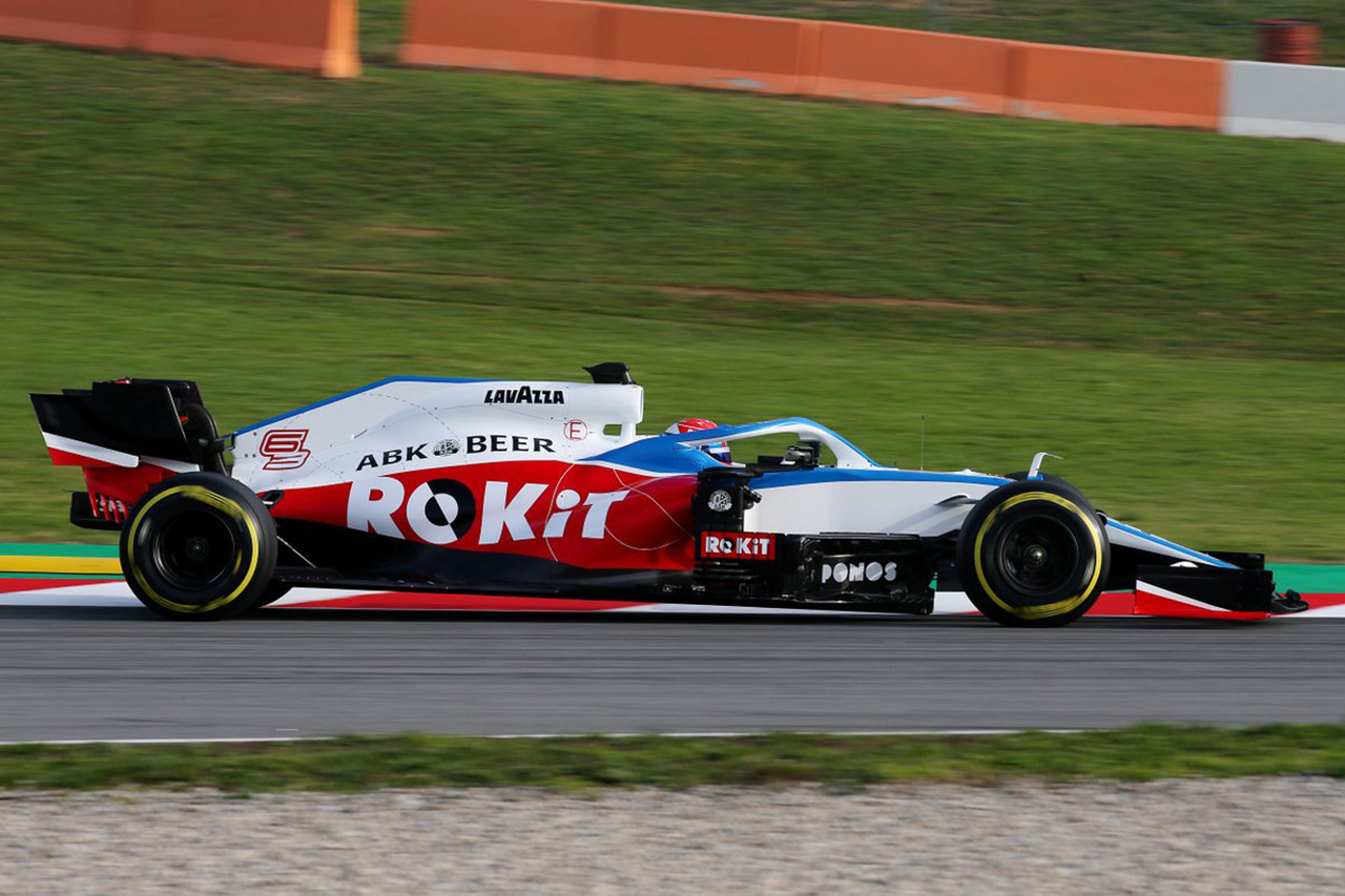 ウィリアムズ FW43 シェイクダウン
