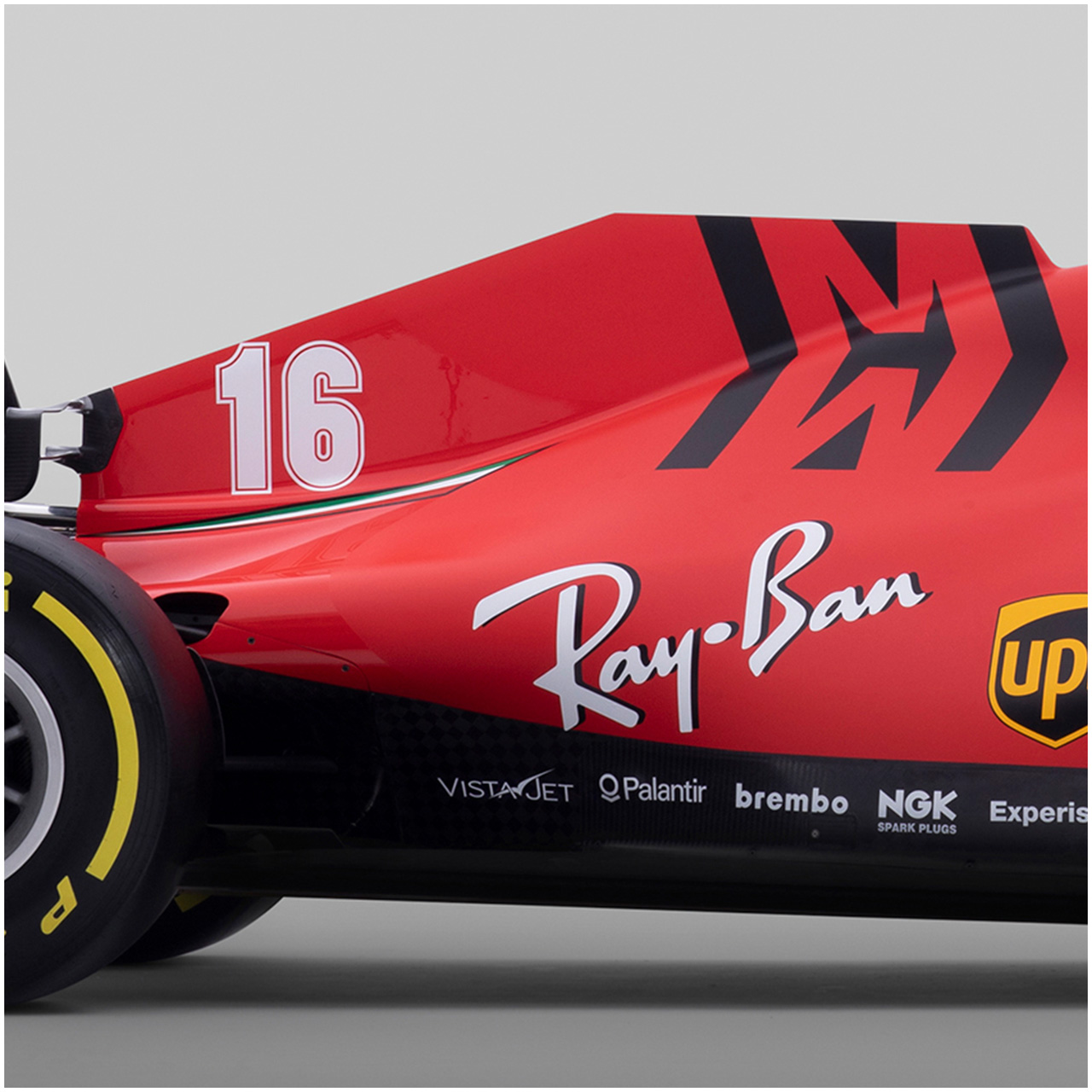 フェラーリF1 SF1000:シャークフィン