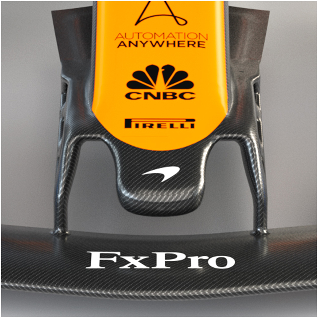 マクラーレンF1 MCL35:ノーズ先端