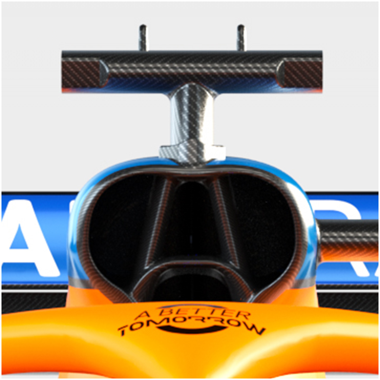 マクラーレンF1 MCL35:エアボックス