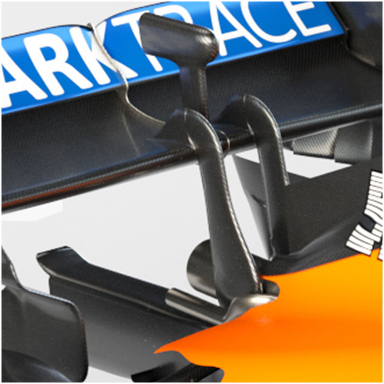 マクラーレンF1 MCL35:リアウイング