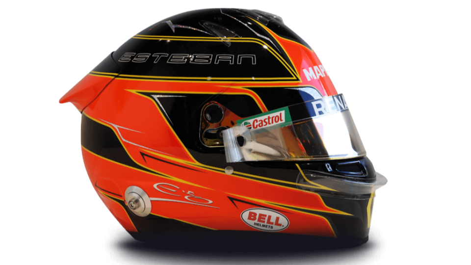 エステバン・オコン:2020年 F1ヘルメット
