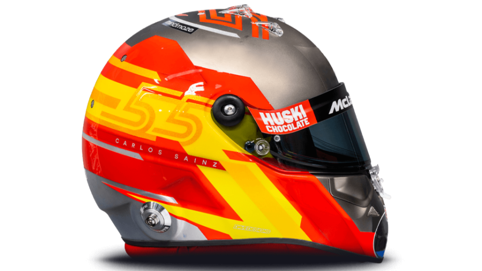 カルロス・サインツ:2020年 F1ヘルメット