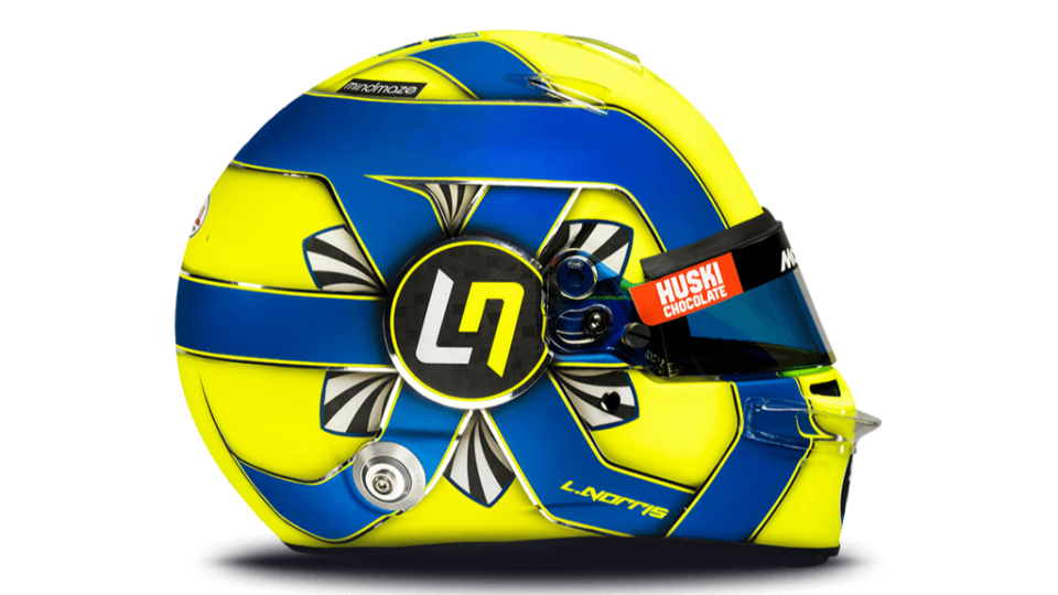 ランド・ノリス:2020年 F1ヘルメット