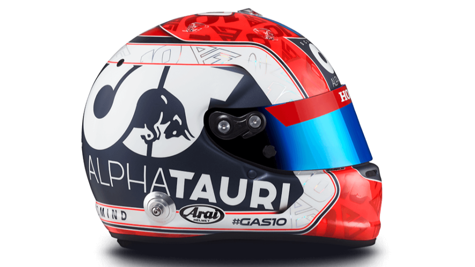 ピエール・ガスリー:2020年 F1ヘルメット