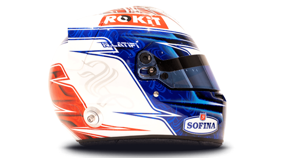 ニコラス・ラティフィ:2020年 F1ヘルメット