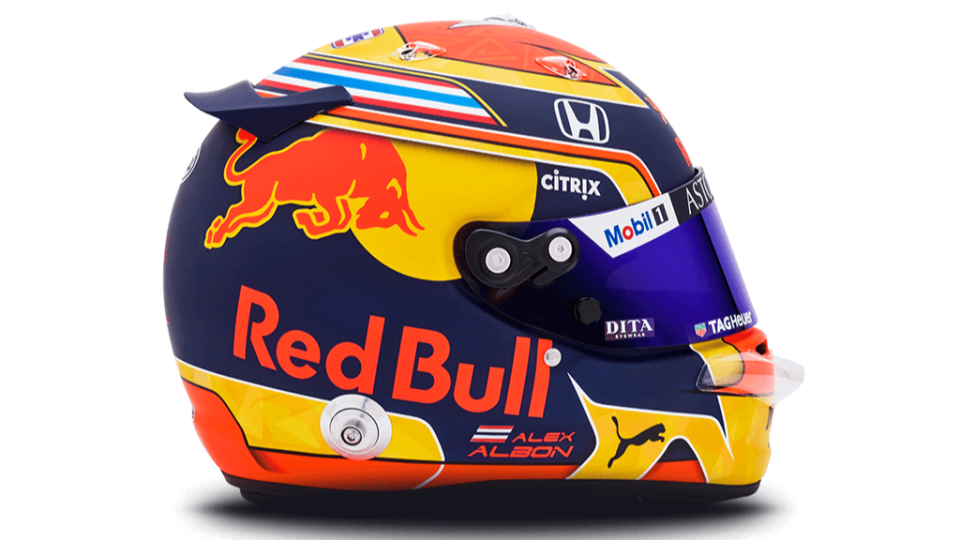 アレクサンダー・アルボン:2020年 F1ヘルメット