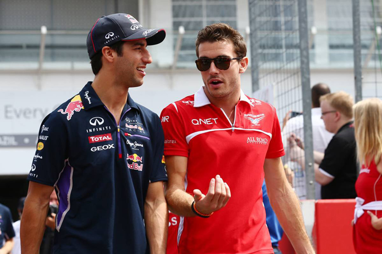 ダニエル・リカルドとジュール・ビアンキ