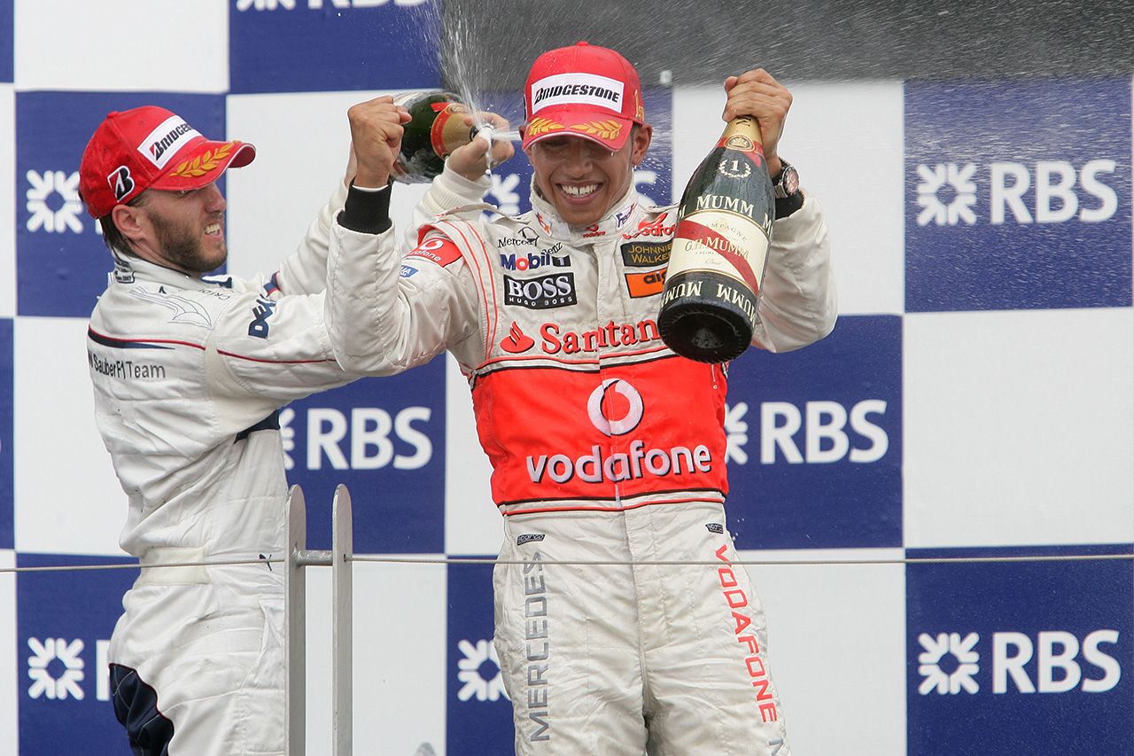 ルイス・ハミルトン 表彰台 (2007年のF1世界選手権)