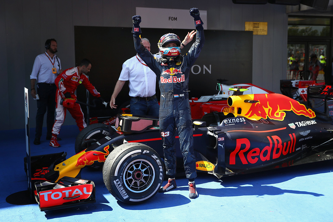 マックス・フェルスタッペン:パルクフェルメ(2016年F1スペインGP)
