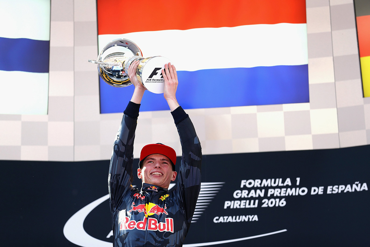 マックス・フェルスタッペン:表彰台(2016年F1スペインGP)