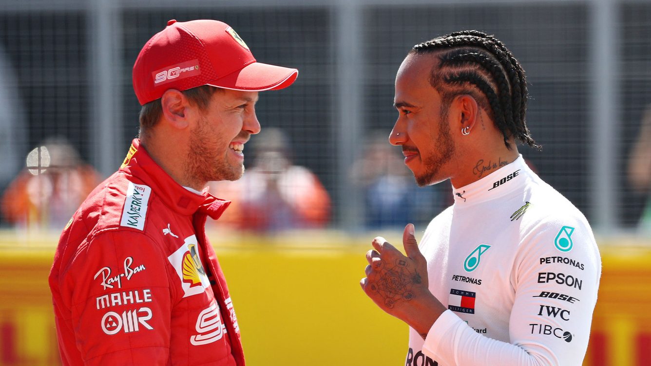 セバスチャン・ベッテルとルイス・ハミルトン