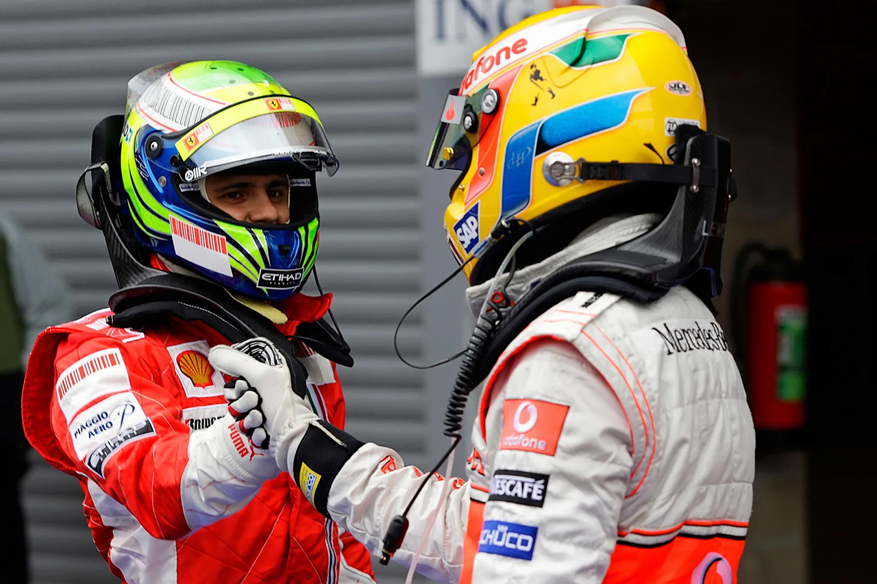 ルイス・ハミルトン vs. フェリペ・マッサ:2008年 F1ブラジルGP(アウトドローモ・ホセ・カルロス・パーチェ)