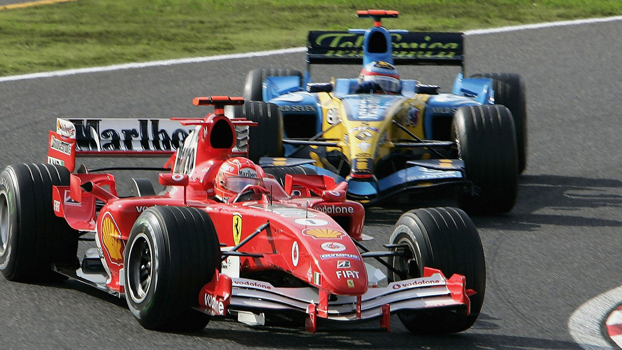 フェルナンド・アロンソ vs ミハエル・シューマッハ