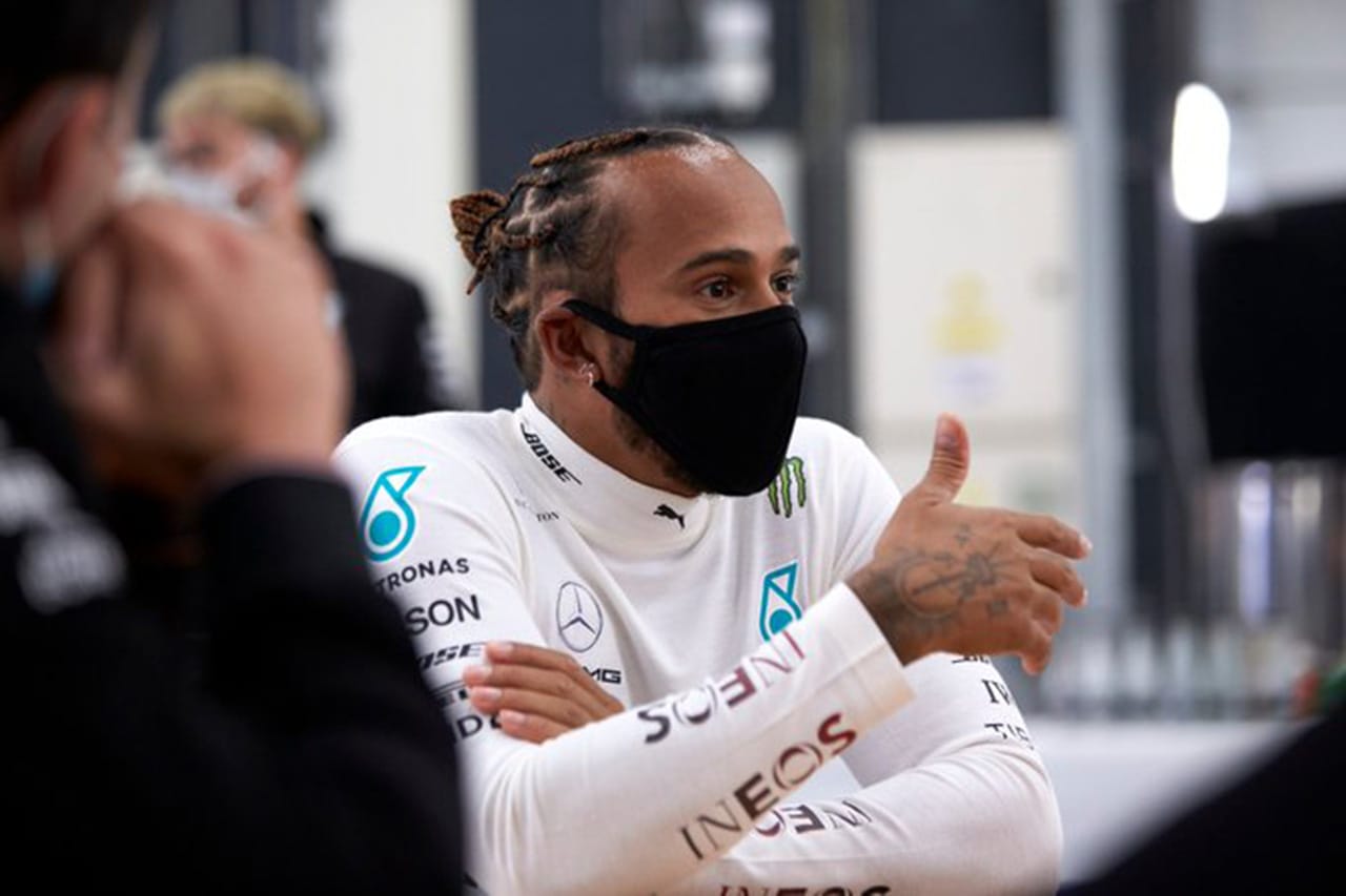 ルイス・ハミルトン メルセデスF1 プライベートテスト