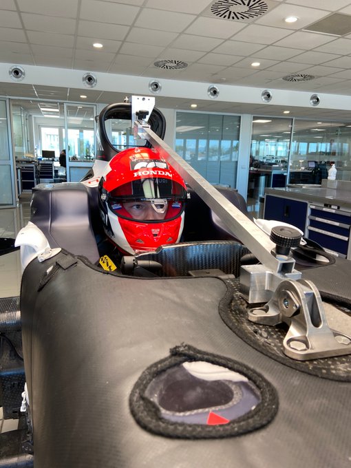Daniil Kvyat Alpha Tauri Honda F1