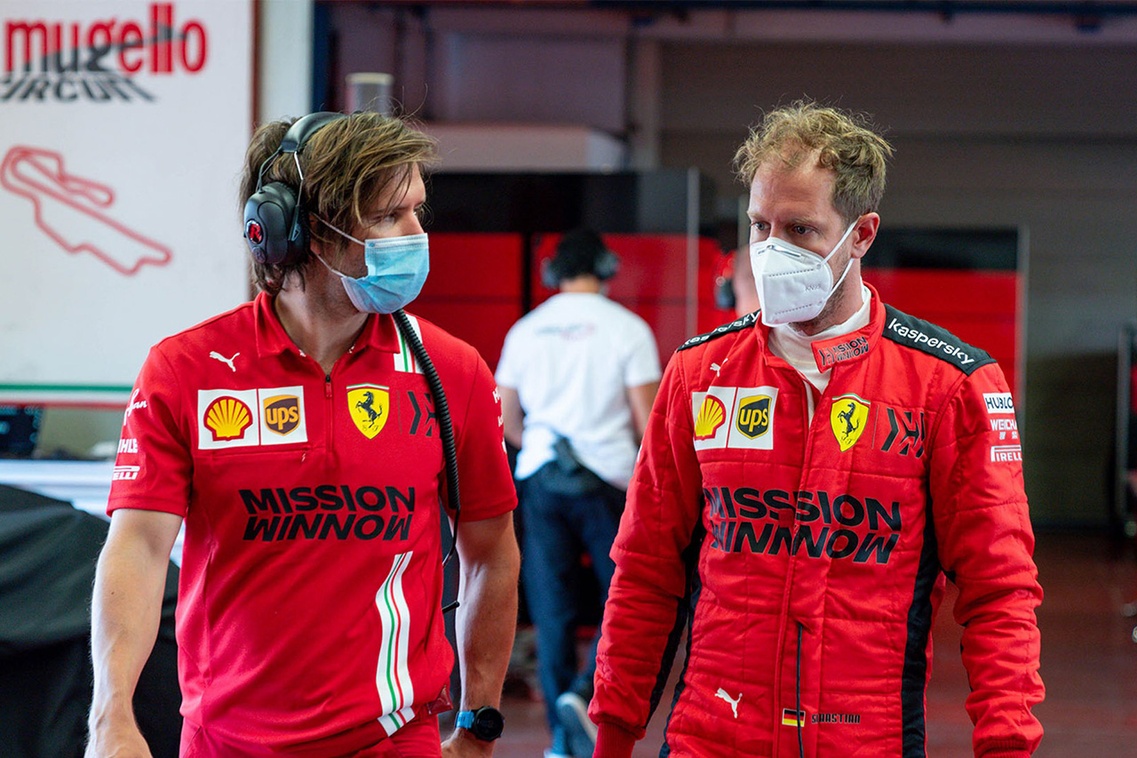 フェラーリF1 ムジェロテスト:セバスチャン・ベッテル