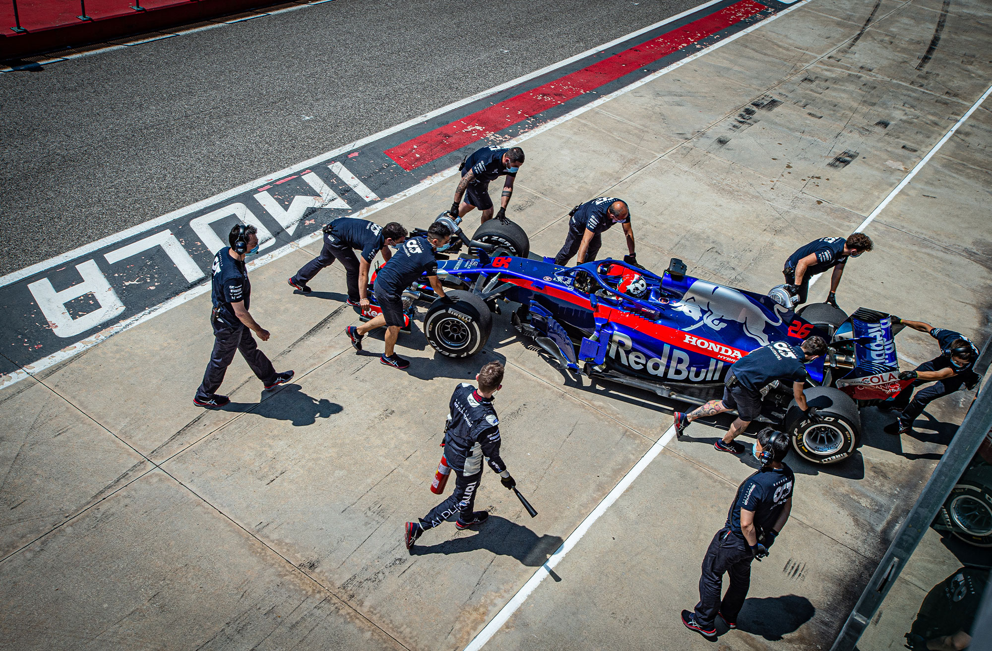 アルファタウリ・ホンダF1 イモラ・テスト ⑤ （2020年6月24日）
