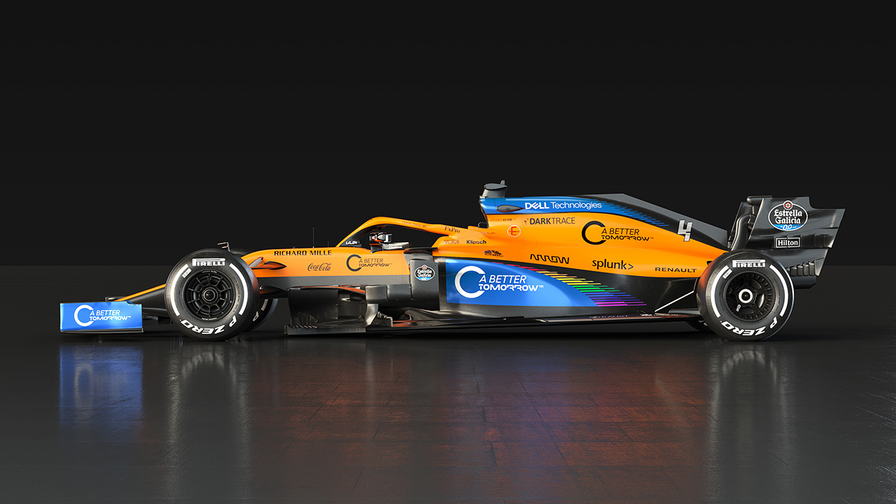 マクラーレンF1 MCL35 #WeRaceAsOne