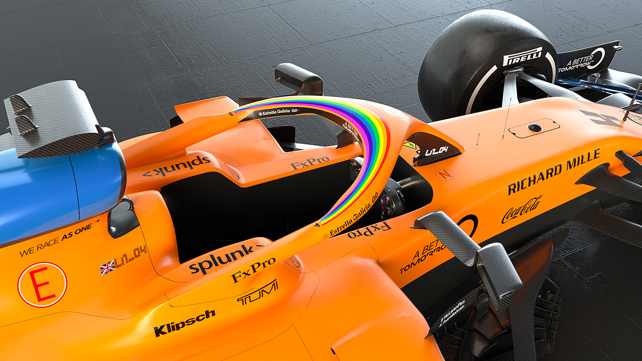 マクラーレンF1 MCL35 #WeRaceAsOne