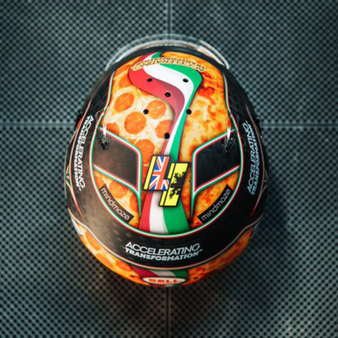 ランド・ノリス “ピザ”ヘルメット / 2020年 F1イタリアGP