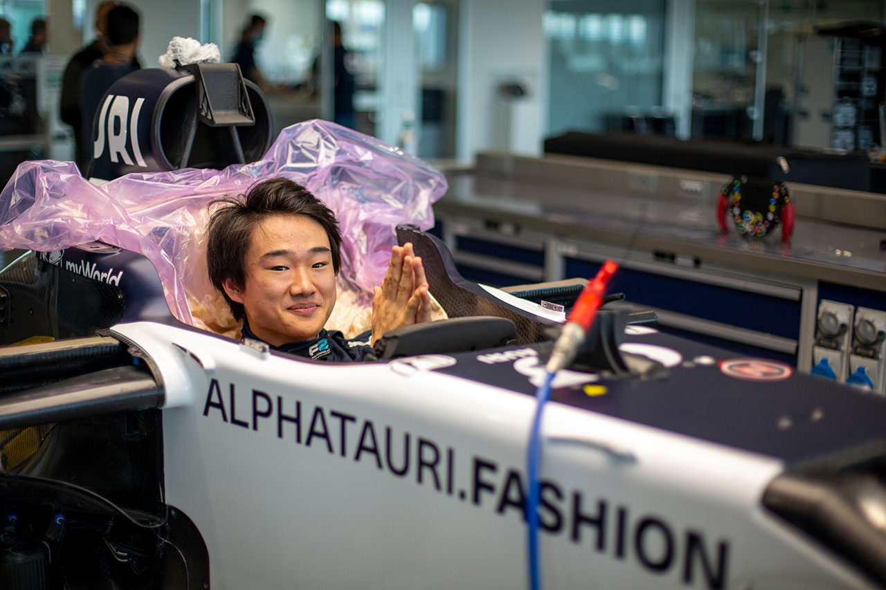 角田裕毅 アルファタウリ・ホンダF1