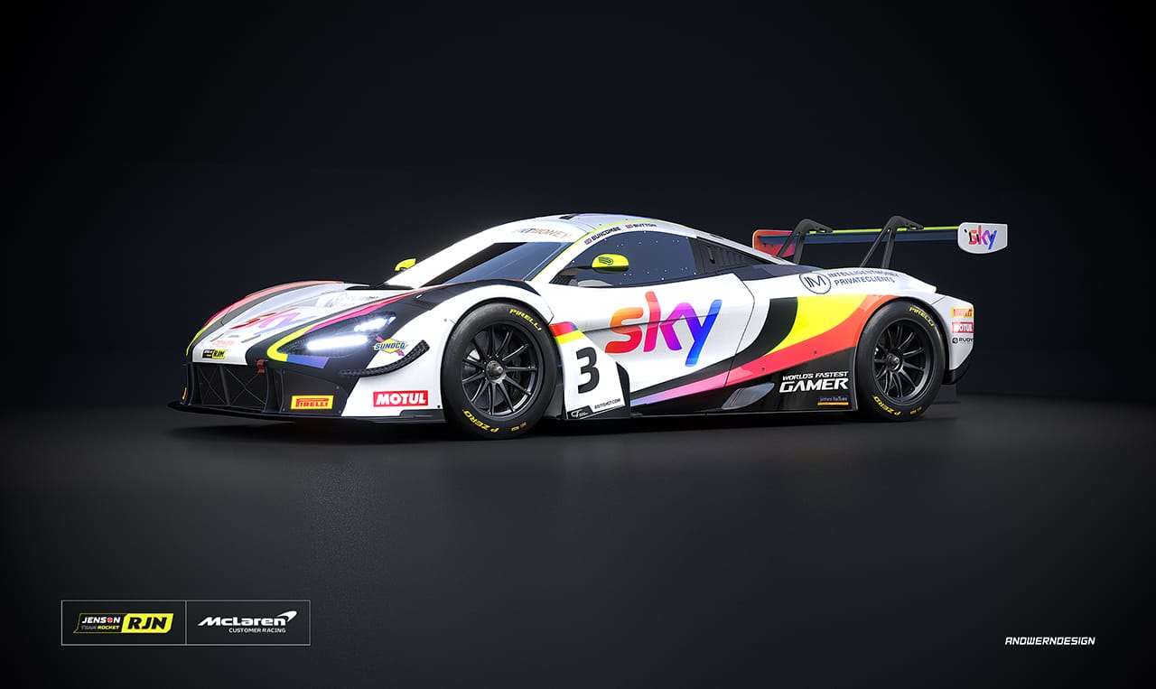 Jenson Team Rocket RJN McLaren 720S GT3