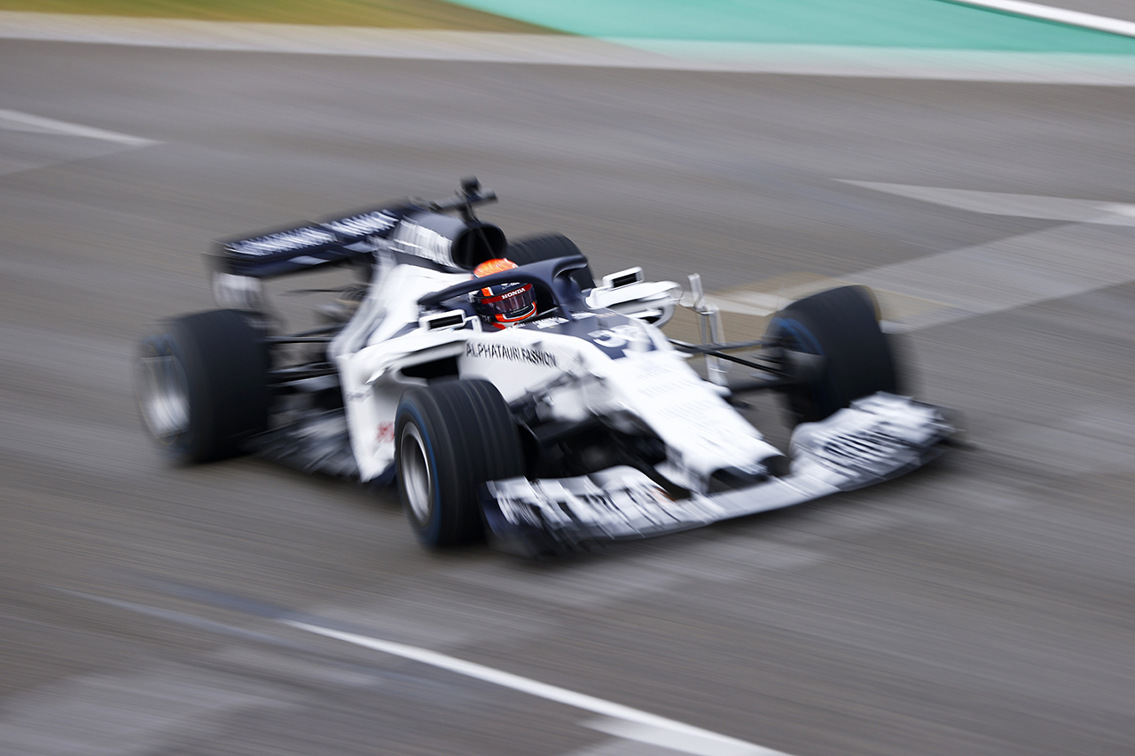 角田裕毅 アルファタウリ・ホンダ F1テスト④