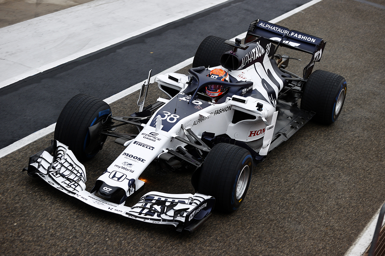 角田裕毅 アルファタウリ・ホンダ F1テスト⑤