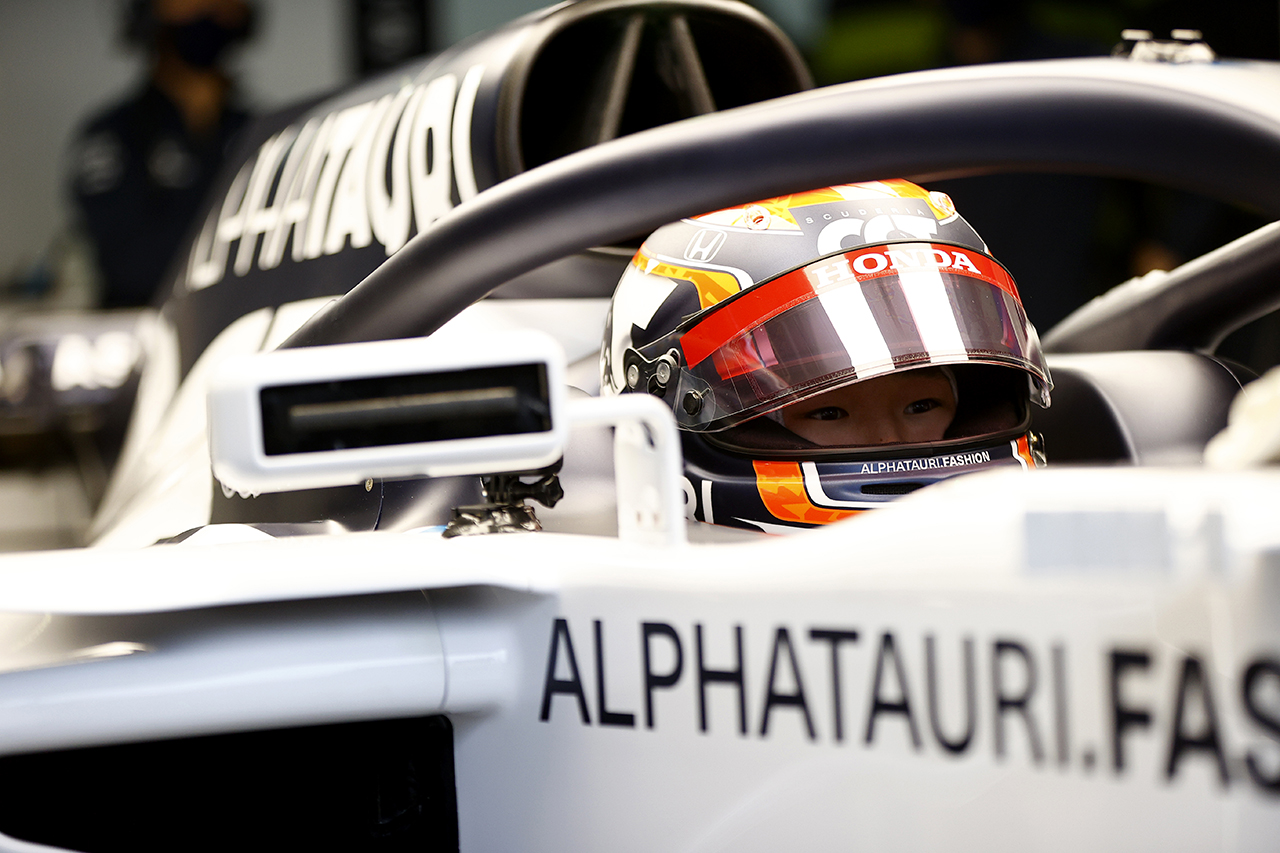 角田裕毅 アルファタウリ・ホンダ F1テスト⑦