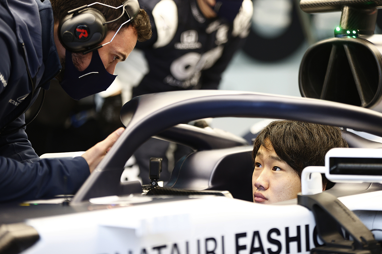角田裕毅 アルファタウリ・ホンダ F1テスト⑨