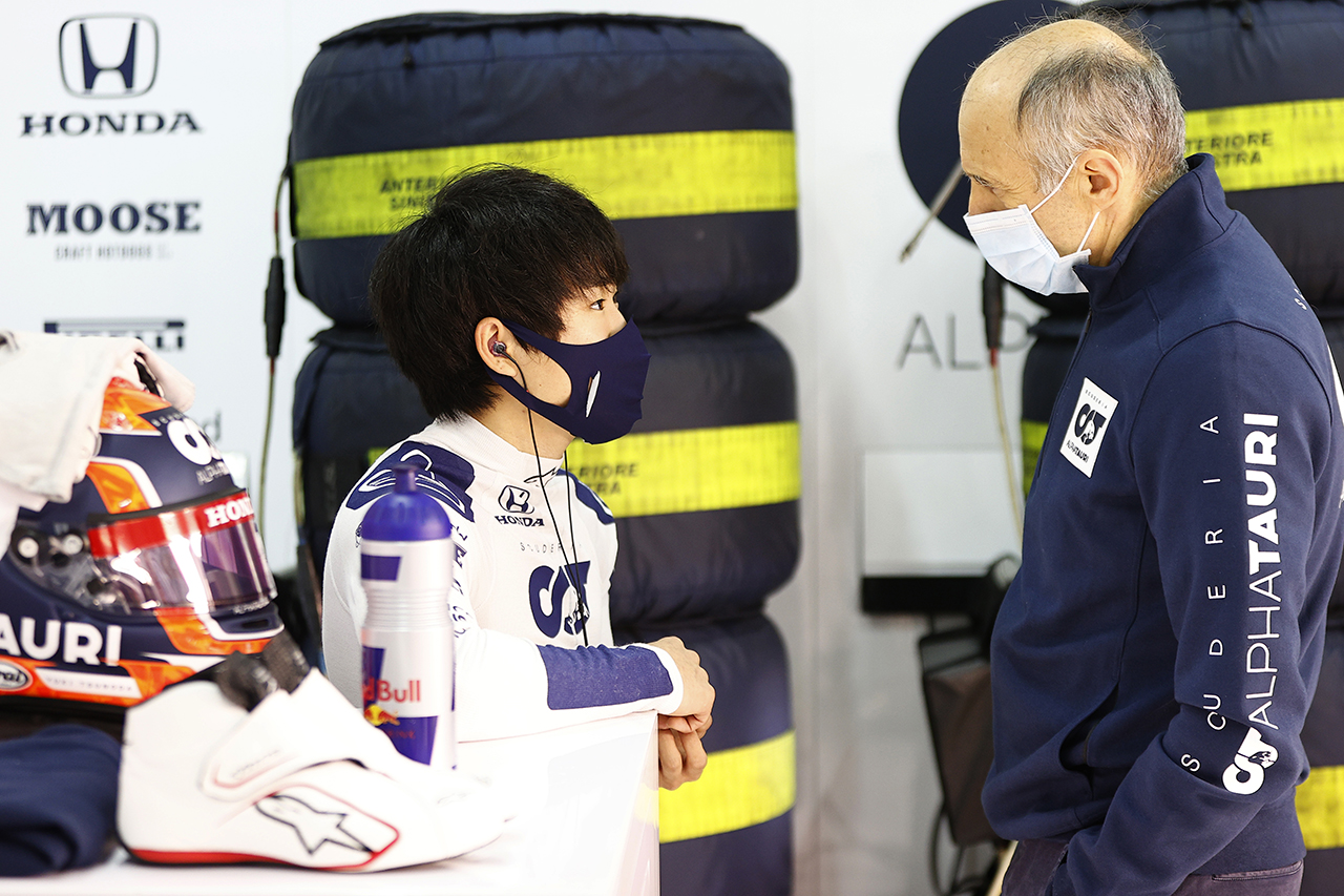 角田裕毅 アルファタウリ・ホンダ F1テスト⑪