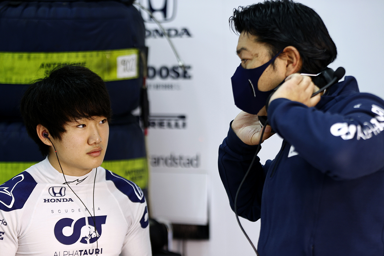 角田裕毅 アルファタウリ・ホンダ F1テスト⑫