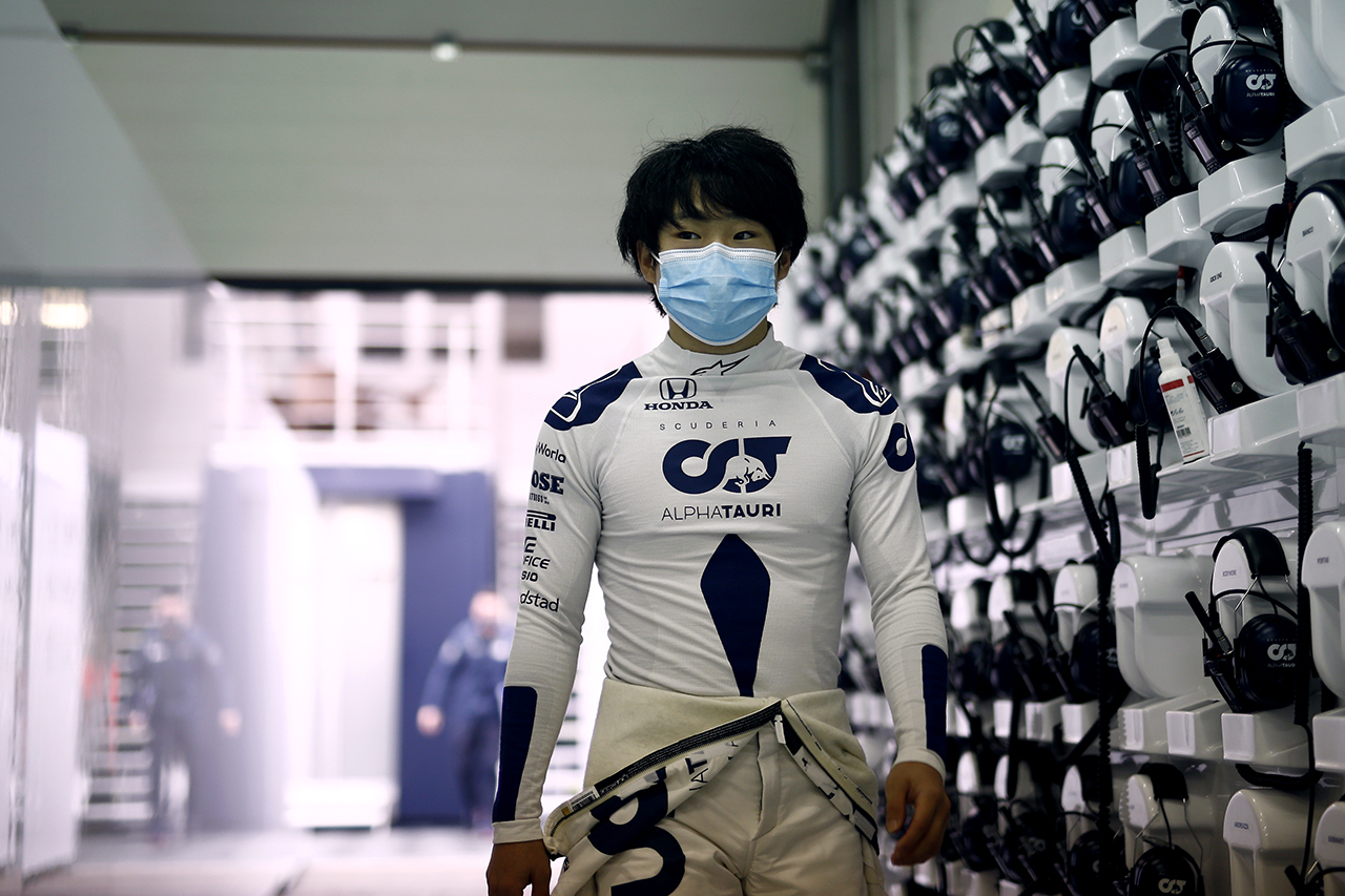 角田裕毅 アルファタウリ・ホンダ F1テスト⑭