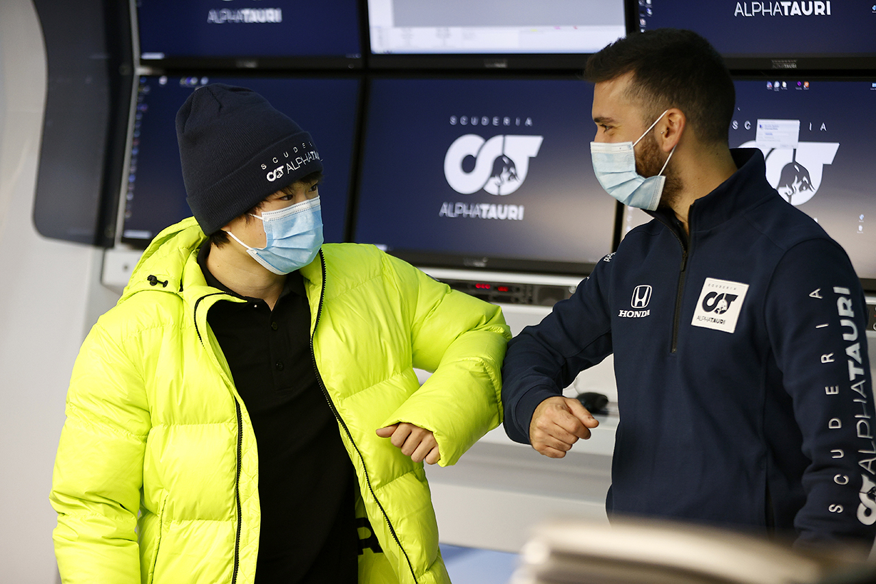 角田裕毅 アルファタウリ・ホンダ F1テスト⑰