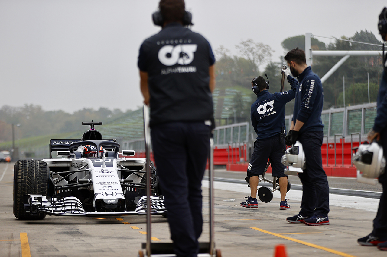 角田裕毅 アルファタウリ・ホンダ F1テスト⑲