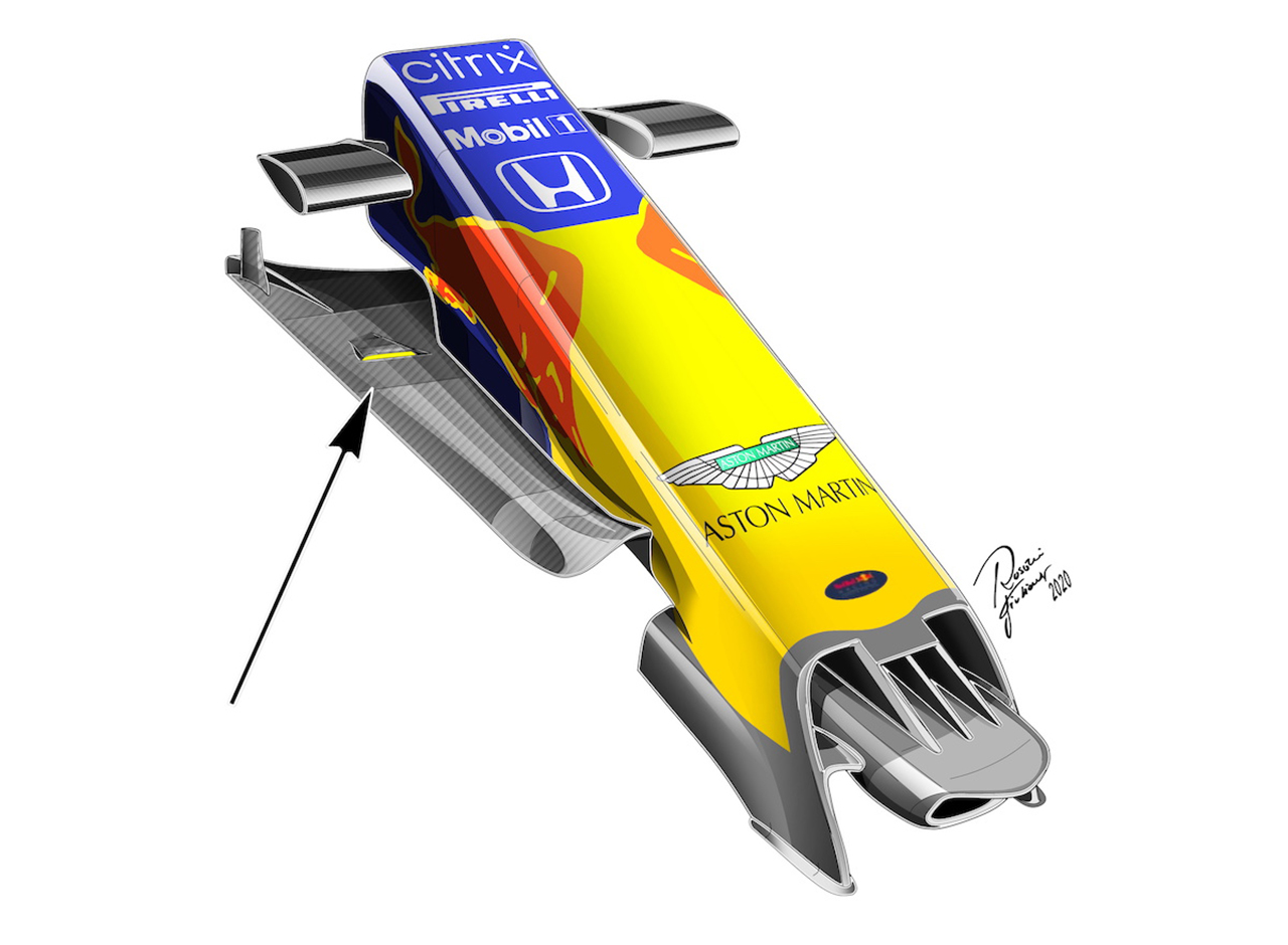 レッドブル・ホンダ RB16 フロントノーズ