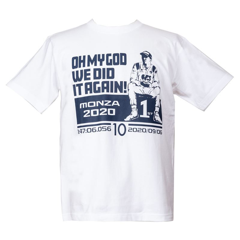 Scuderia AlphaTauri Honda 2020 優勝記念Tシャツ (MONZA) Podium