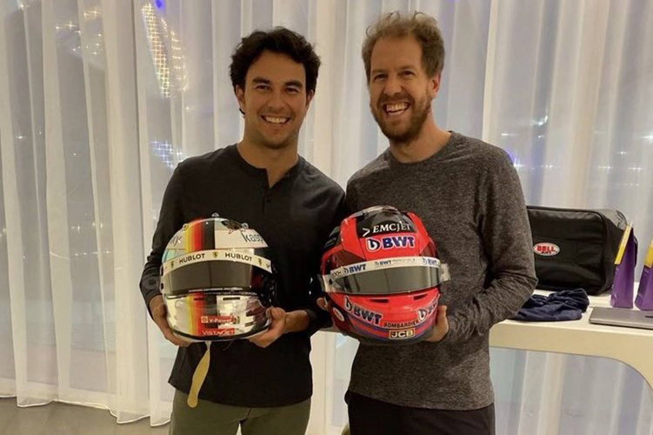 セルジオ・ペレスとセバスチャン・ベッテル
