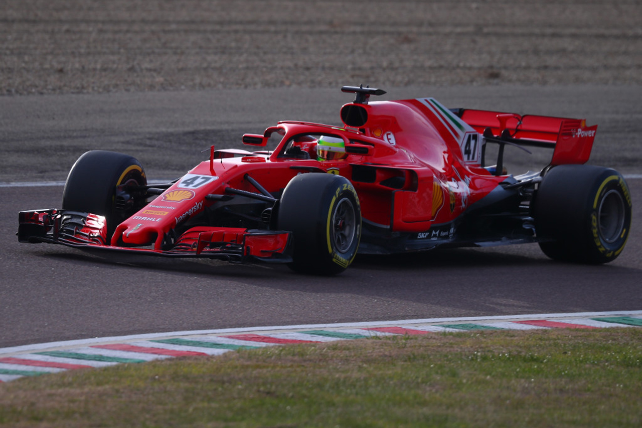 ミック・シューマッハ フェラーリ SF71H