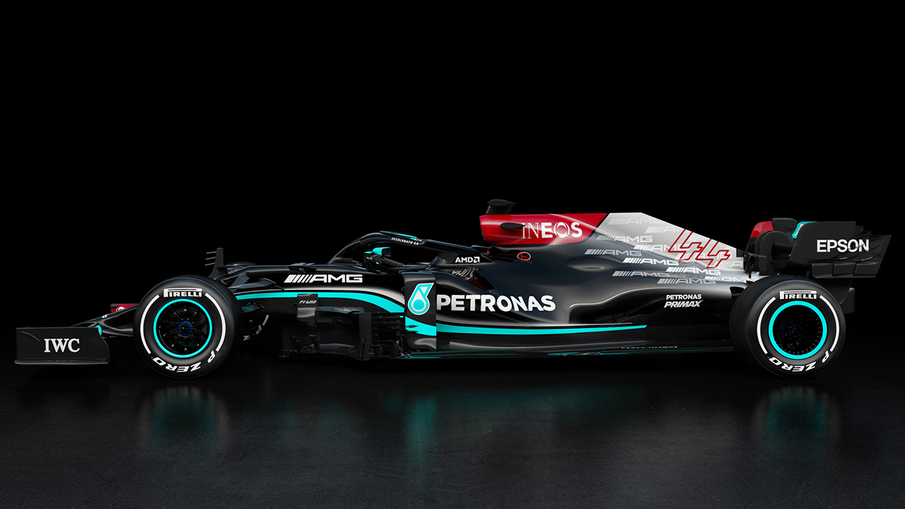 メルセデスF1 W12 画像